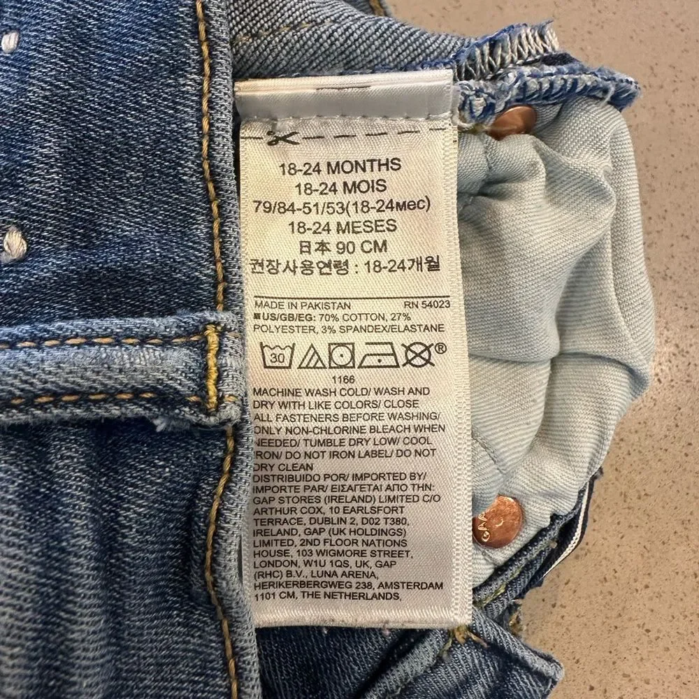 Baby Gap Boys Skinny Jeans 18-24M